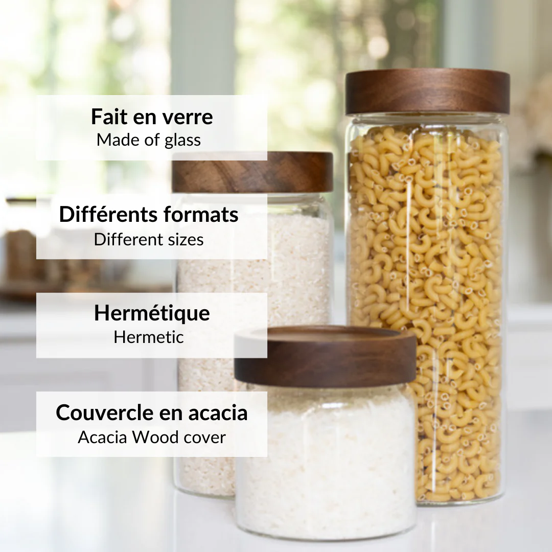 Bocal en acacia - Heidi – Image 4