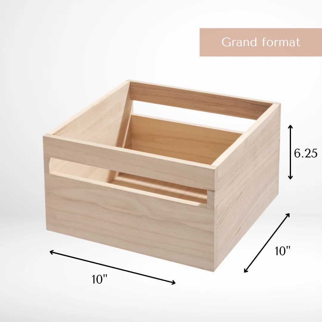 Bac en bois recyclé - Jacinthe – Image 9
