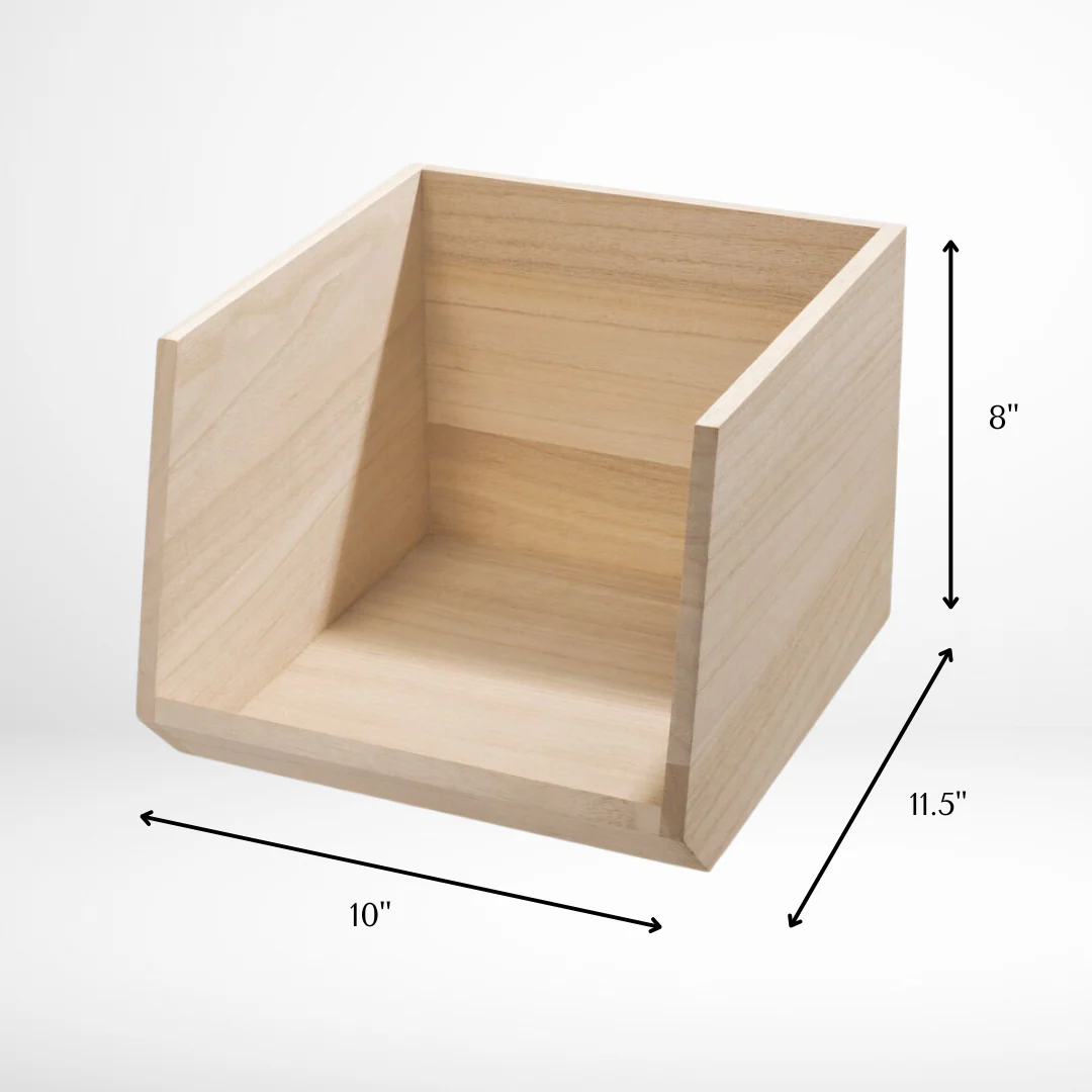 Bac en bois empilable - Joelle – Image 4