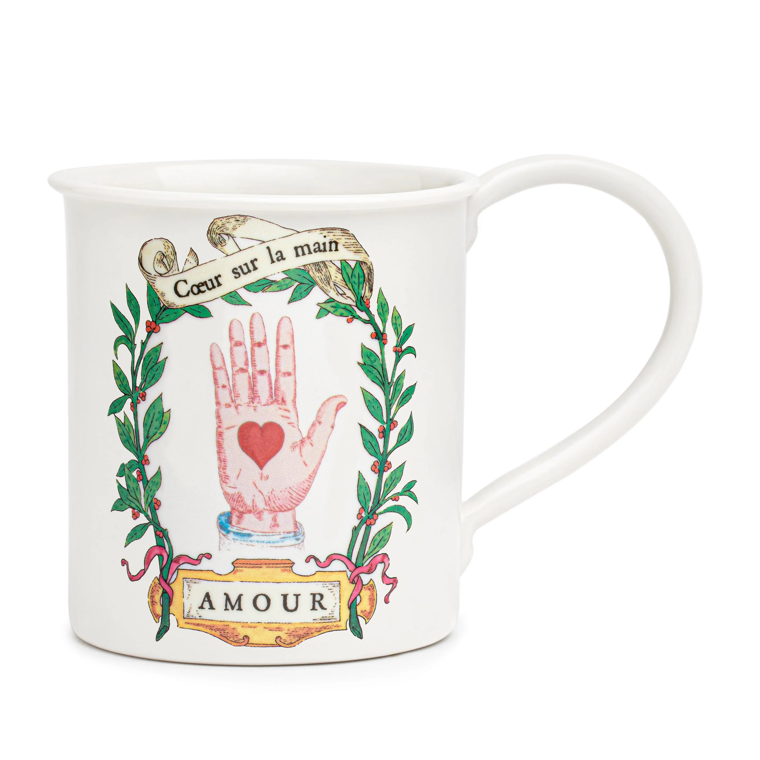 Tasse | COURONNE LAURIER MAIN AMOUR