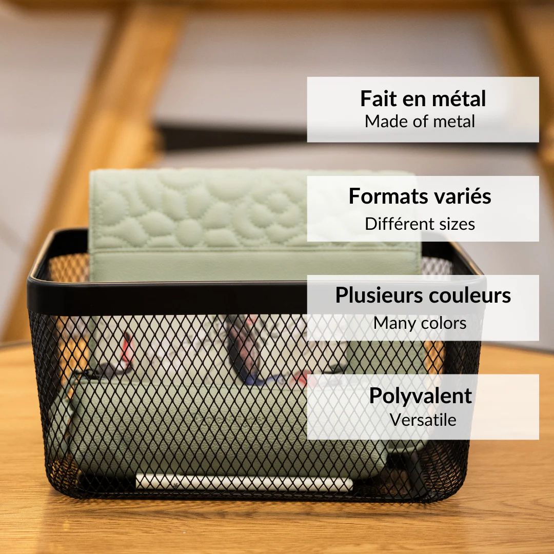 Panier de rangement - Maude – Image 3