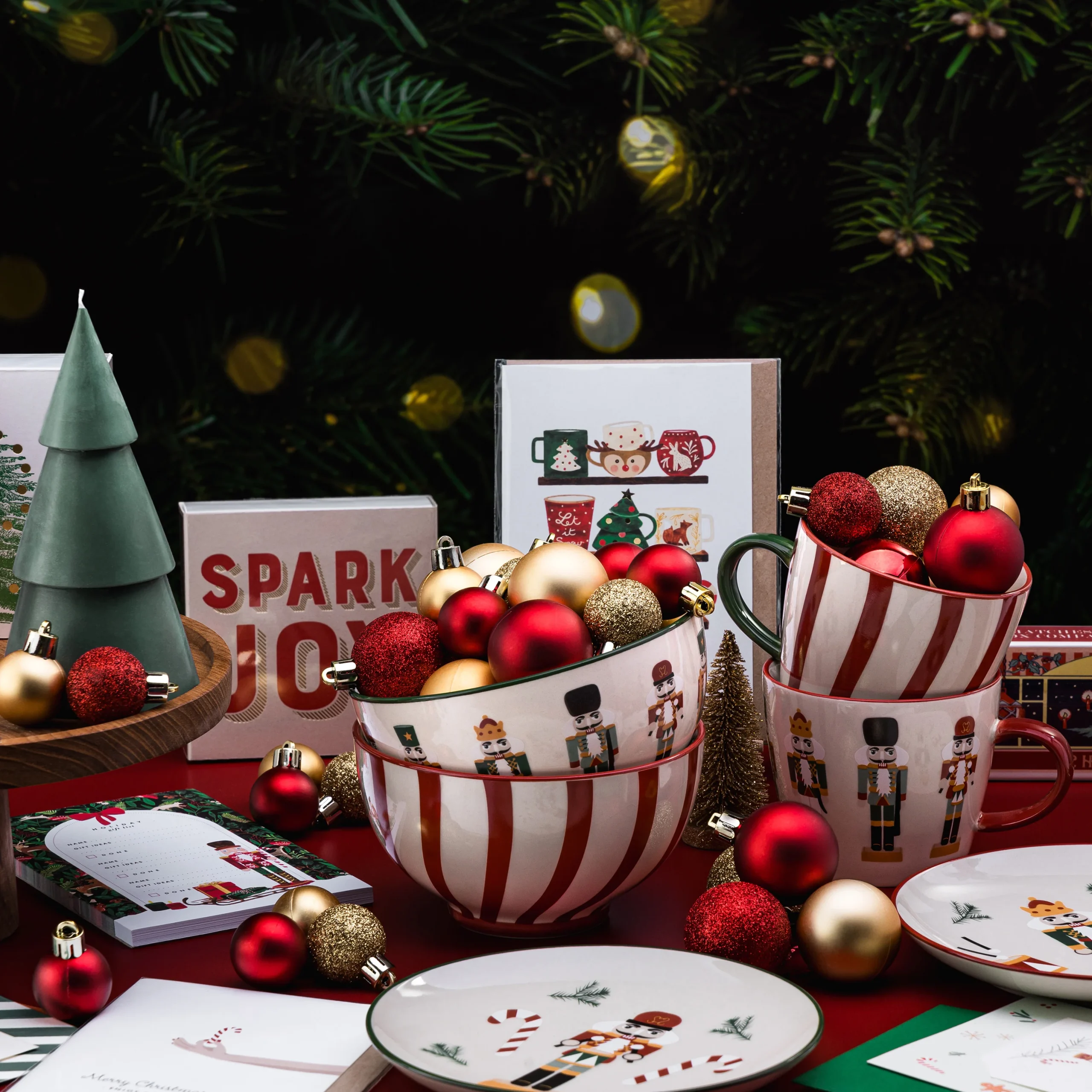 Bougie de Noël en forme de sapin – Image 4