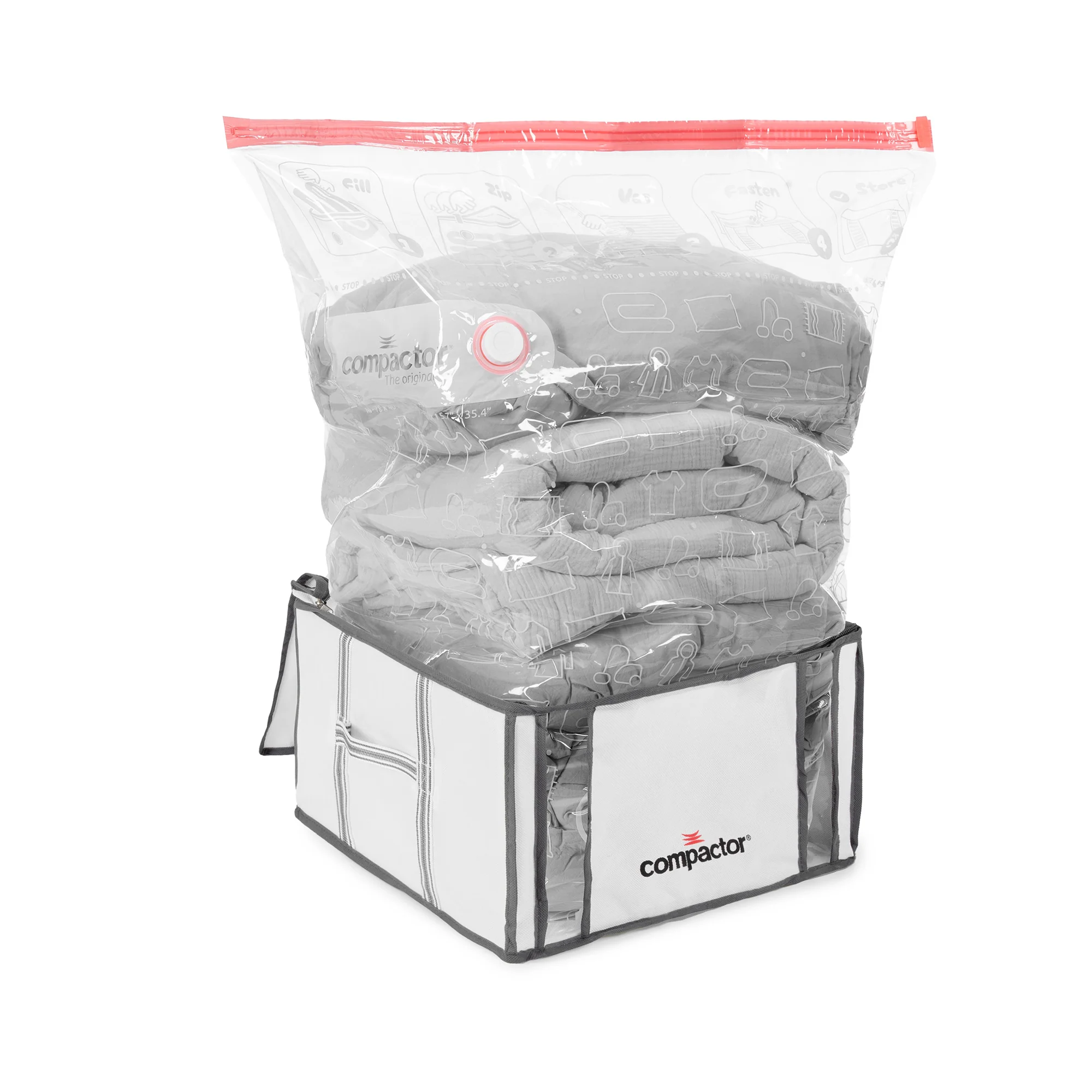 Housse de rangement sous vide M