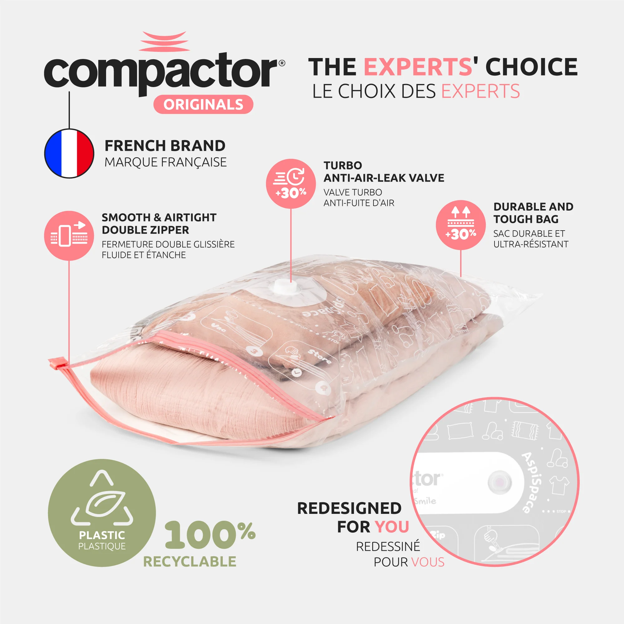 Lot de 5 sacs sous vide AspiSpace – Image 4