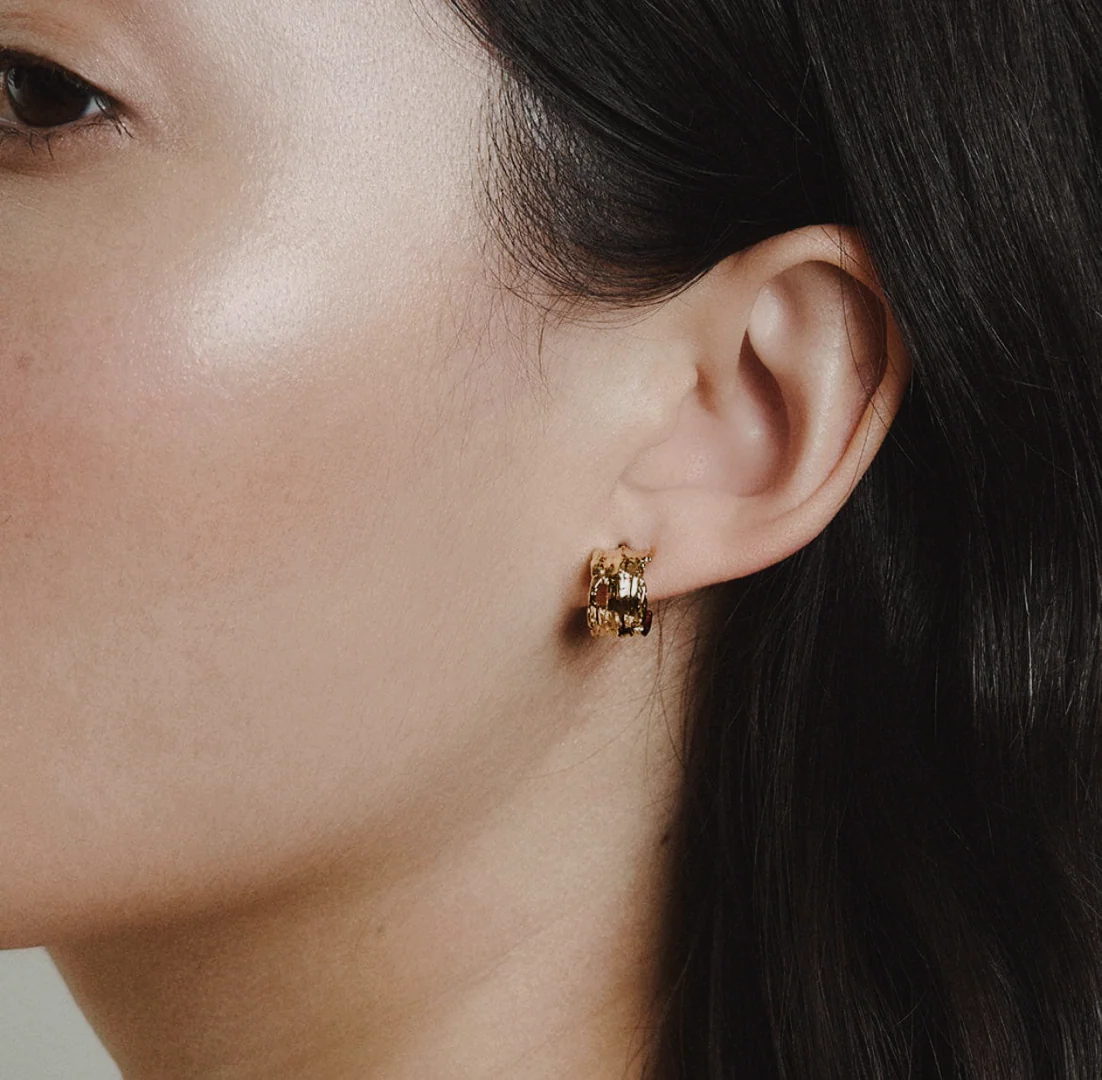 Boucles d'oreilles Chennai Small – Image 2