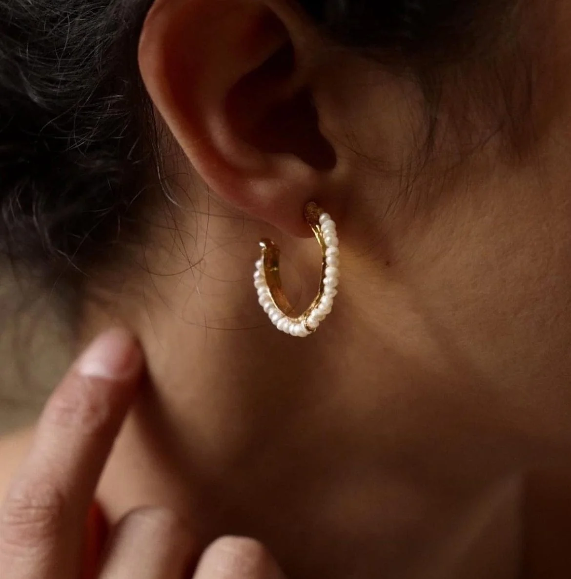 Boucles d'oreilles Kimina small – Image 3