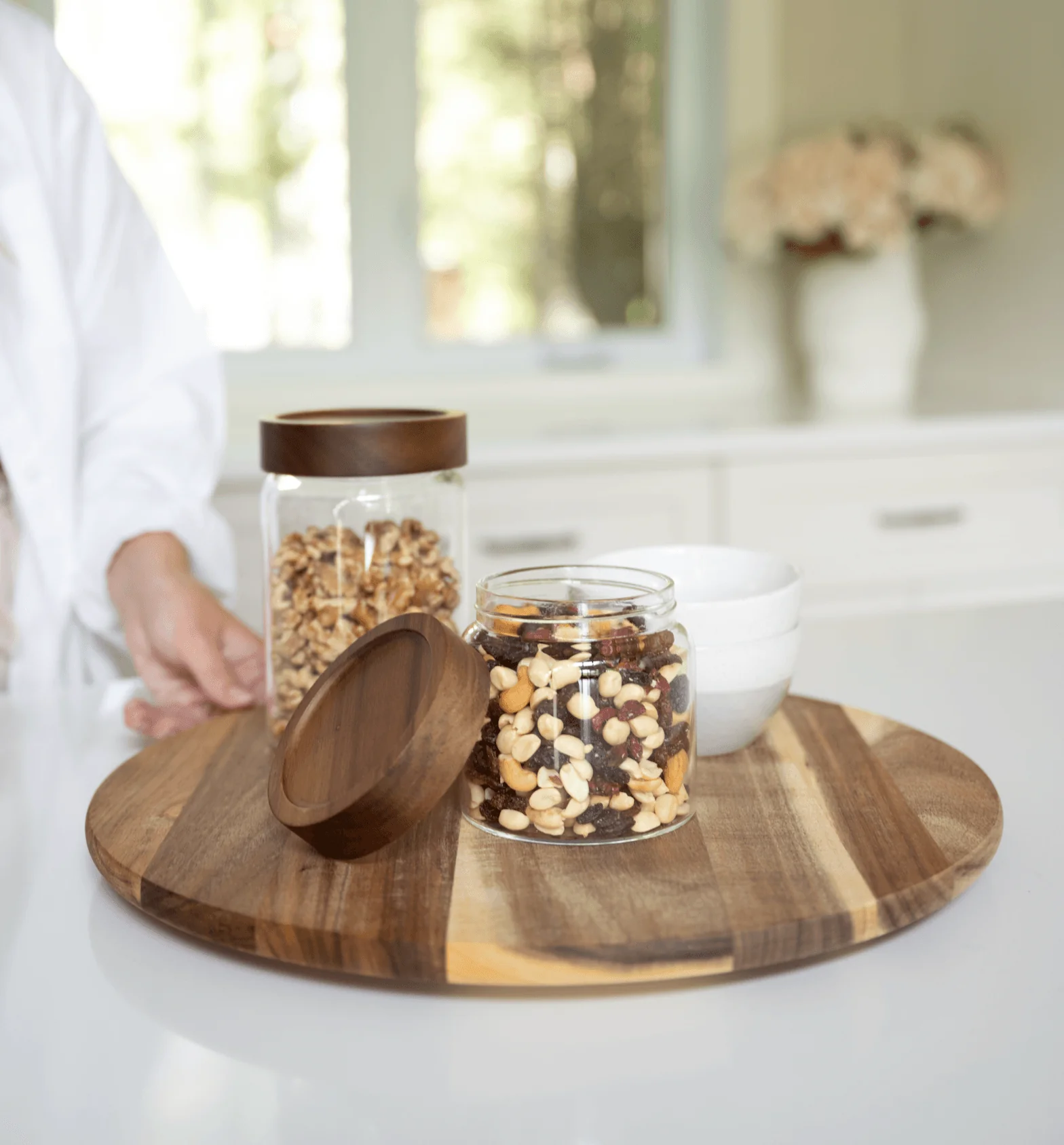 Bocal en acacia - Heidi – Image 3