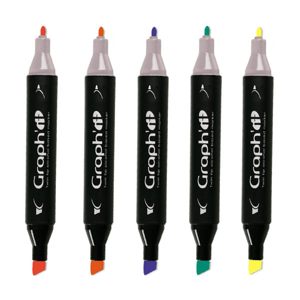 GRAPH’IT – Marqueur à alcool double-pointe