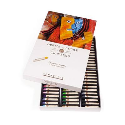SENNELIER – Boîte de 72 pastels à l’huile