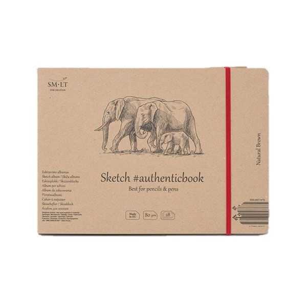 SM-LT ART – Carnet de dessin Brun 135g