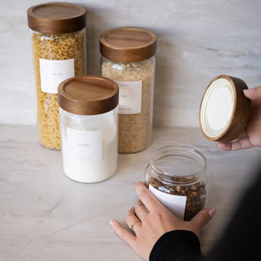 Bocal en acacia - Heidi – Image 7